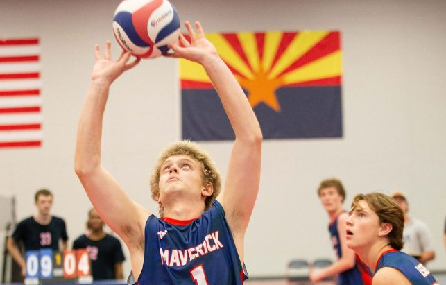#1 Beisner setter Arizona flag